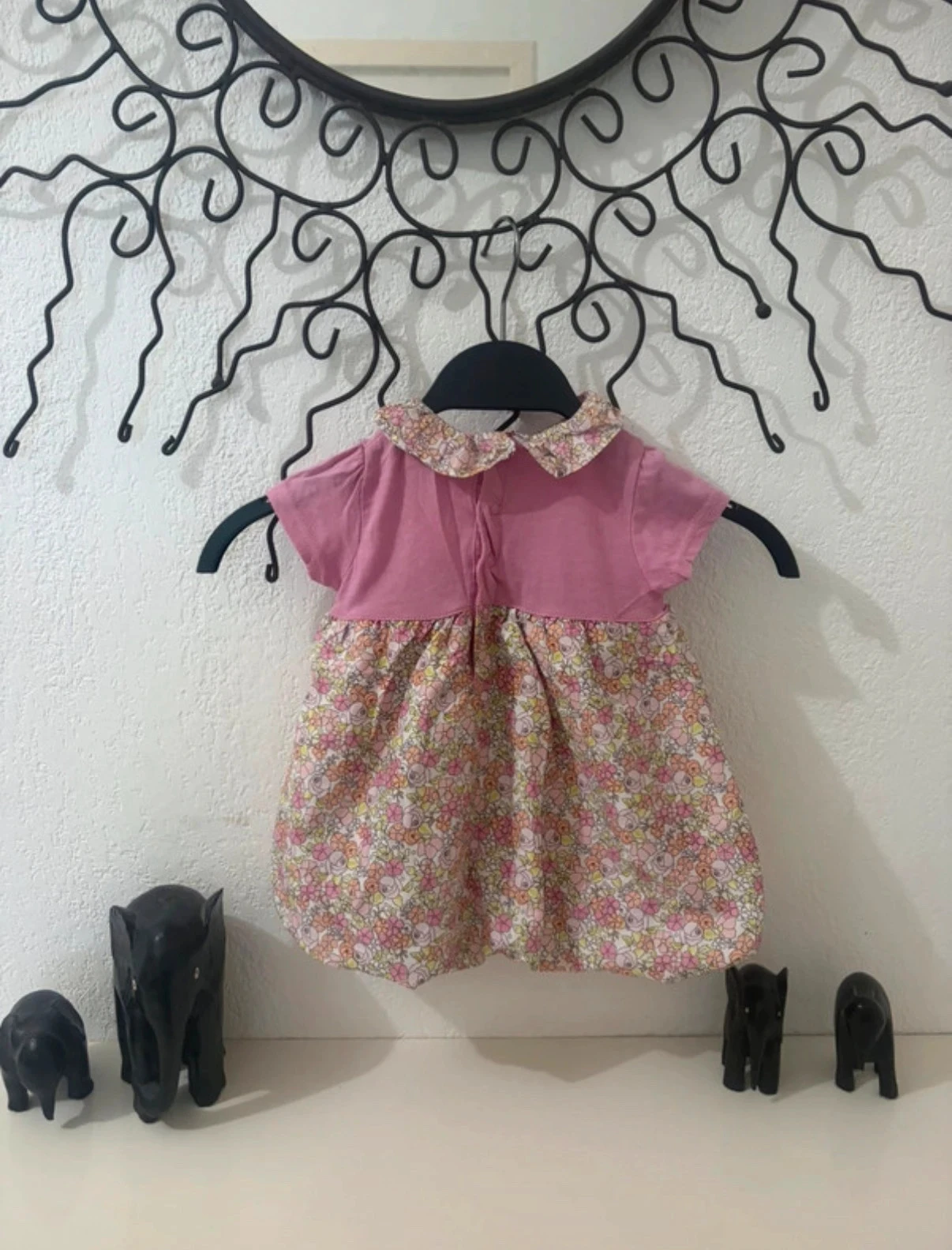 Set van 4 kledingstukken voor babymeisje – 6 maanden – photo 4